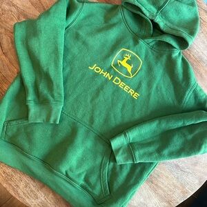 John Deere Green Men's Hoodie sz small